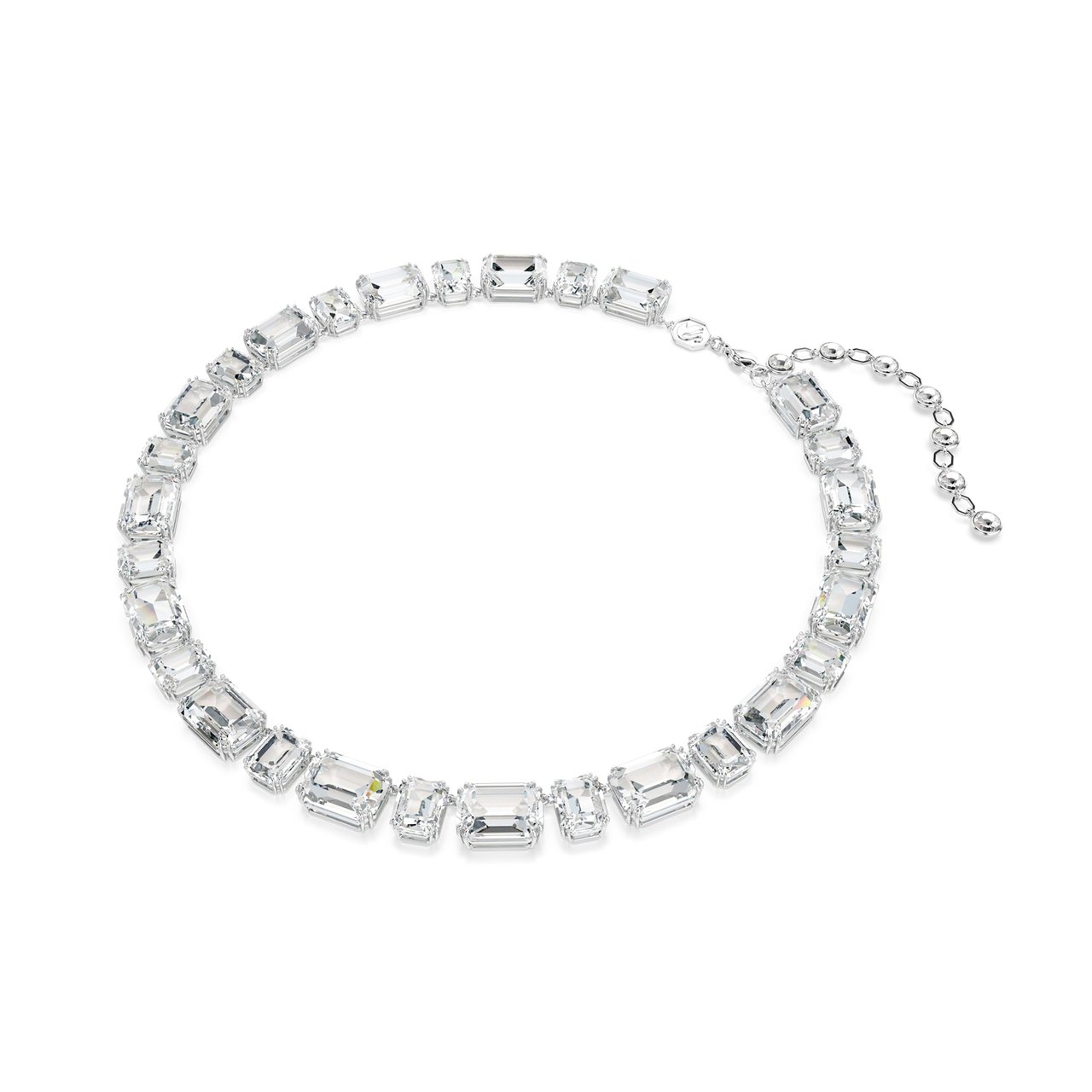 Swarovski Milnia Ketting met Kristal Zilver