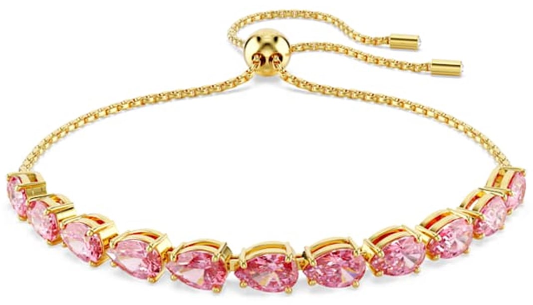 Swarovski Matrix Armband met Kristal Goud