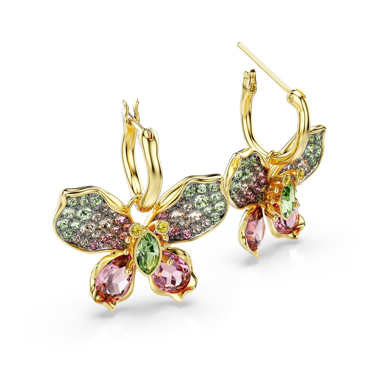 Swarovski Idylli Oorbellen met Kristal Divers