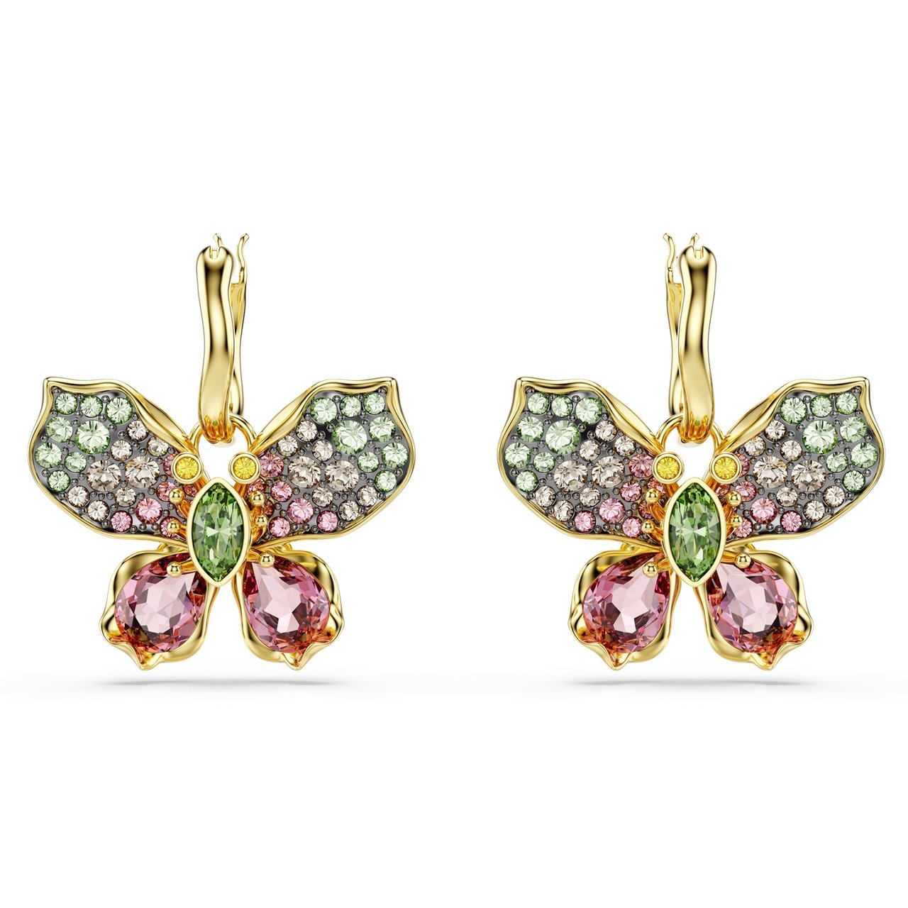 Swarovski Idylli Oorbellen met Kristal Divers