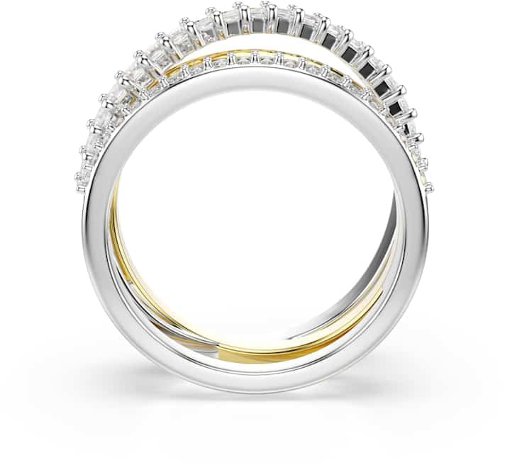 Swarovski Re Hyprbl Ring met Kristal Wit