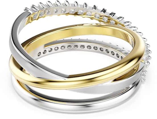 Swarovski Re Hyprbl Ring met Kristal Wit