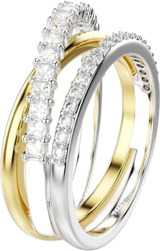 Swarovski Re Hyprbl Ring met Kristal Wit