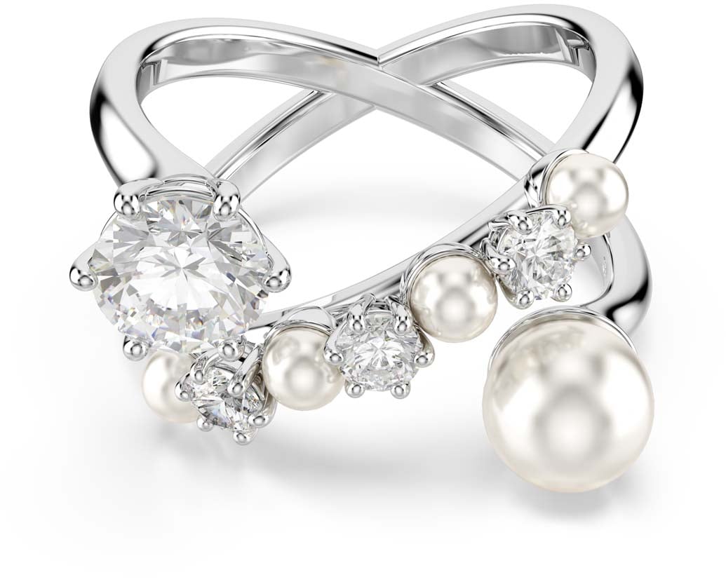 Swarovski Matrix Ring met Kristal Divers