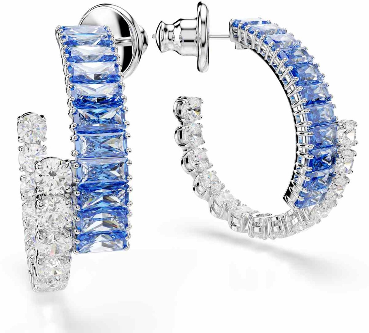 Swarovski Matrix Oorbellen met Kristal Divers