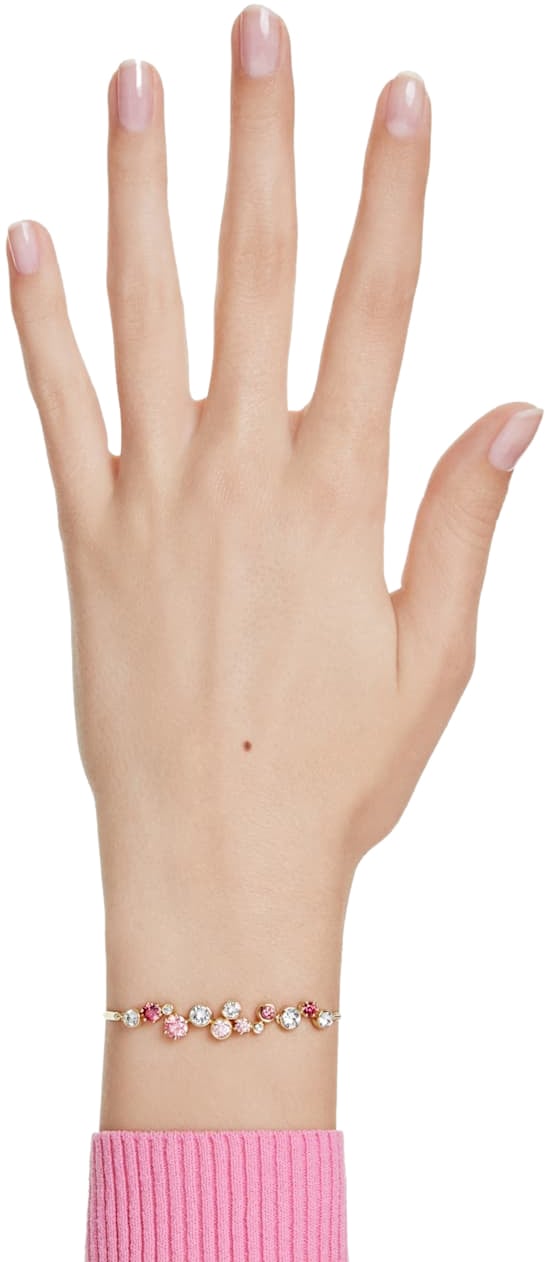 Swarovski Swarovski Armband 5722476 Constella Goudkleurige Plating met Gekleurde Stenen 16 - 24cm Divers