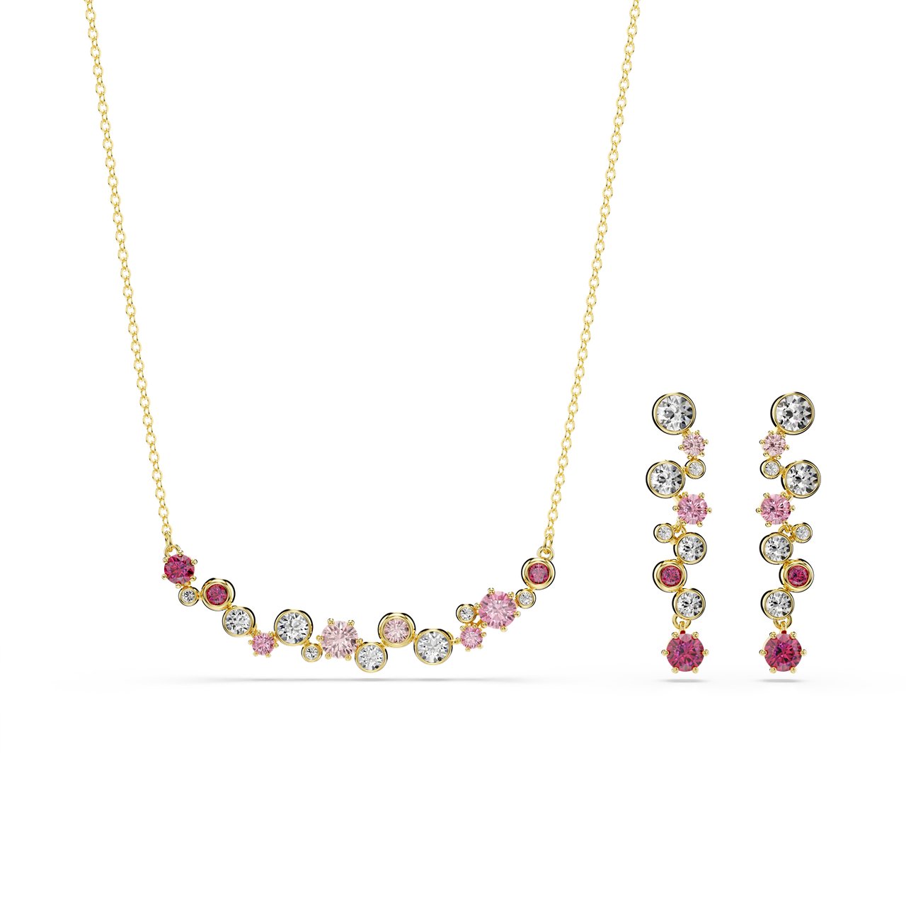 Swarovski Constella Gift Set met Kristal Goud