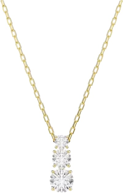 Swarovski Collier 5723298 Stilla Attract Hanger Goudkleurige Plating 38-45cm Goud