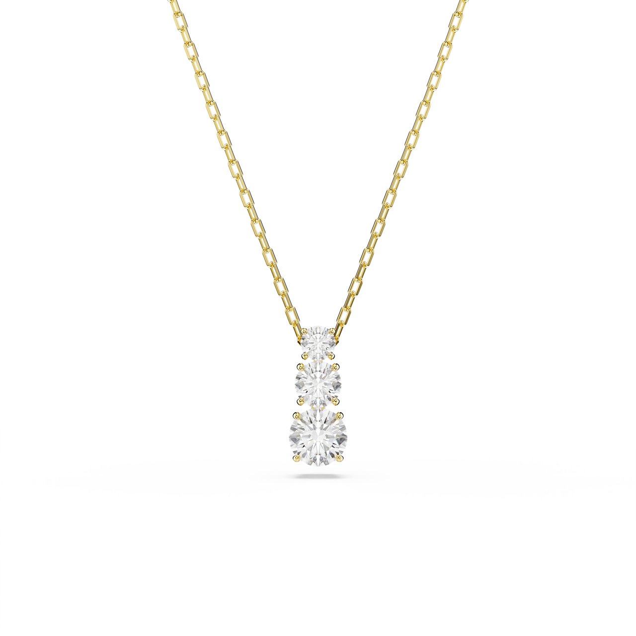 Swarovski Stilla Ketting met Kristal Goud