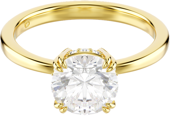 Swarovski Stilla Ring met Kristal Goud