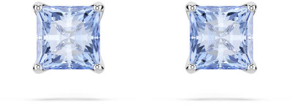Swarovski Swarovski Oorbellen 5723561 Matrix Zilverkleurig met Blauwe Swarovski Kristallen Divers