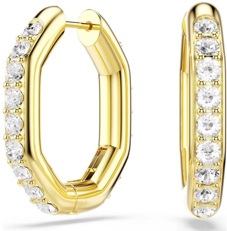 Swarovski Swarovski Oorbellen 5724584 Constella Goudkleurige Plating Achthoekig Goud