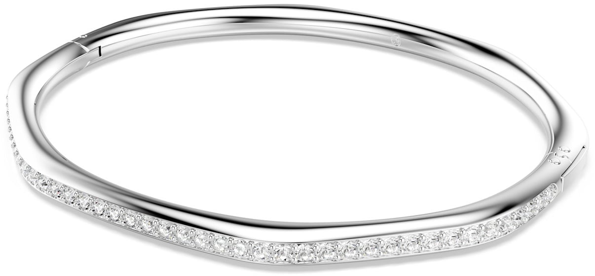 Swarovski Swarovski Armband 5725222 Dextera Zilverkleurig Achthoekige Bangle Zilver