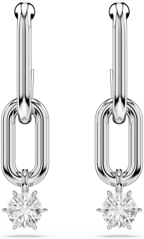 Swarovski Swarovski Oorbellen 5728584 Dextera Zilverkleurig Witte Zirkonia Divers