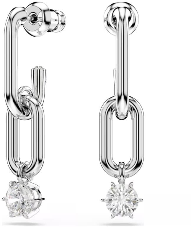 Swarovski Swarovski Oorbellen 5728584 Dextera Zilverkleurig Witte Zirkonia Divers