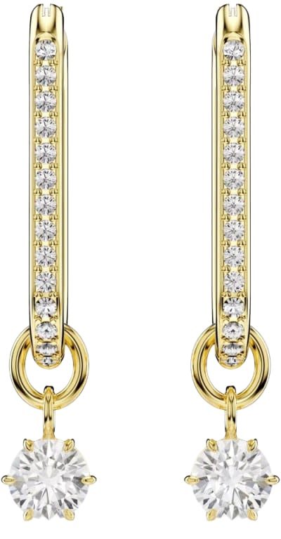 Swarovski Swarovski Oorbellen 5728587 Constella Goudkleurige Plating met Zirkonia Divers