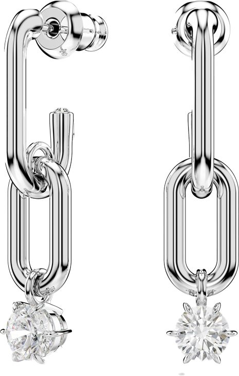 Swarovski Constella Oorbellen met Kristal Zilver