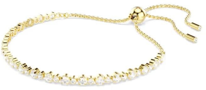 Swarovski Swarovski Armband 5730709 Matrix Goudkleurige Plating met Steentjes 12-24cm Divers