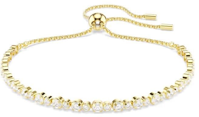 Swarovski Swarovski Armband 5730709 Matrix Goudkleurige Plating met Steentjes 12-24cm Divers
