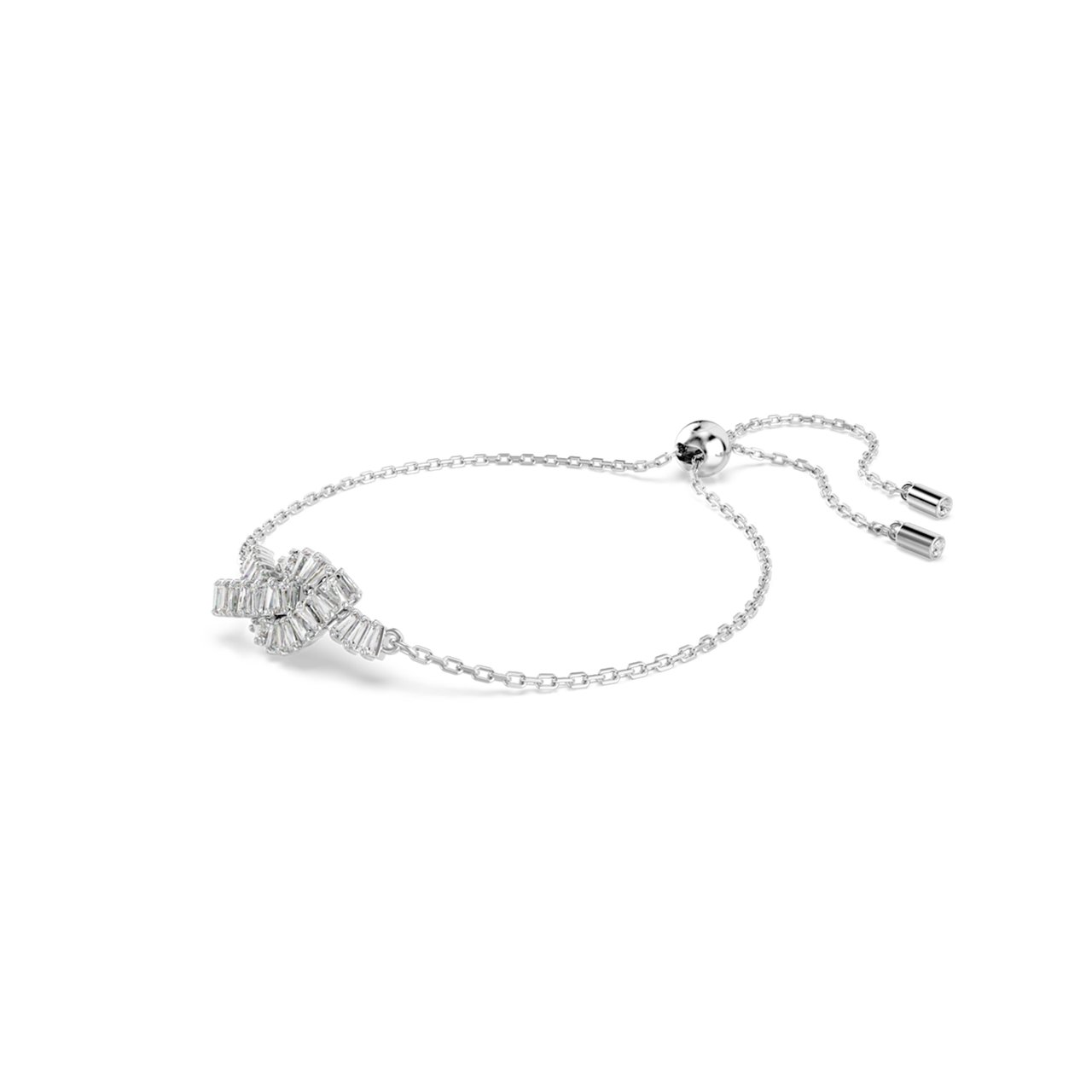 Swarovski Matrix Armband met Kristal Zilver