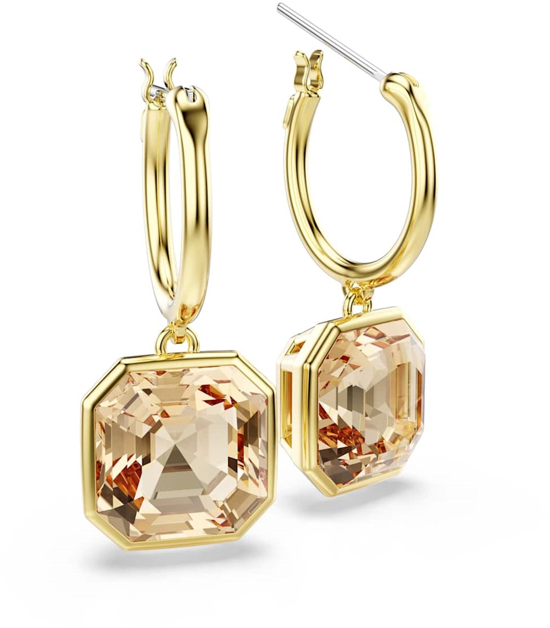 Swarovski Millenia Oorbellen met Kristal Goud