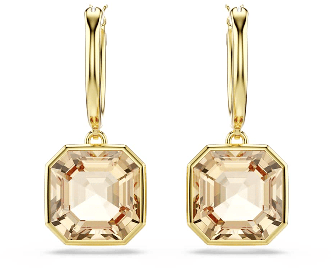 Swarovski Millenia Oorbellen met Kristal Goud