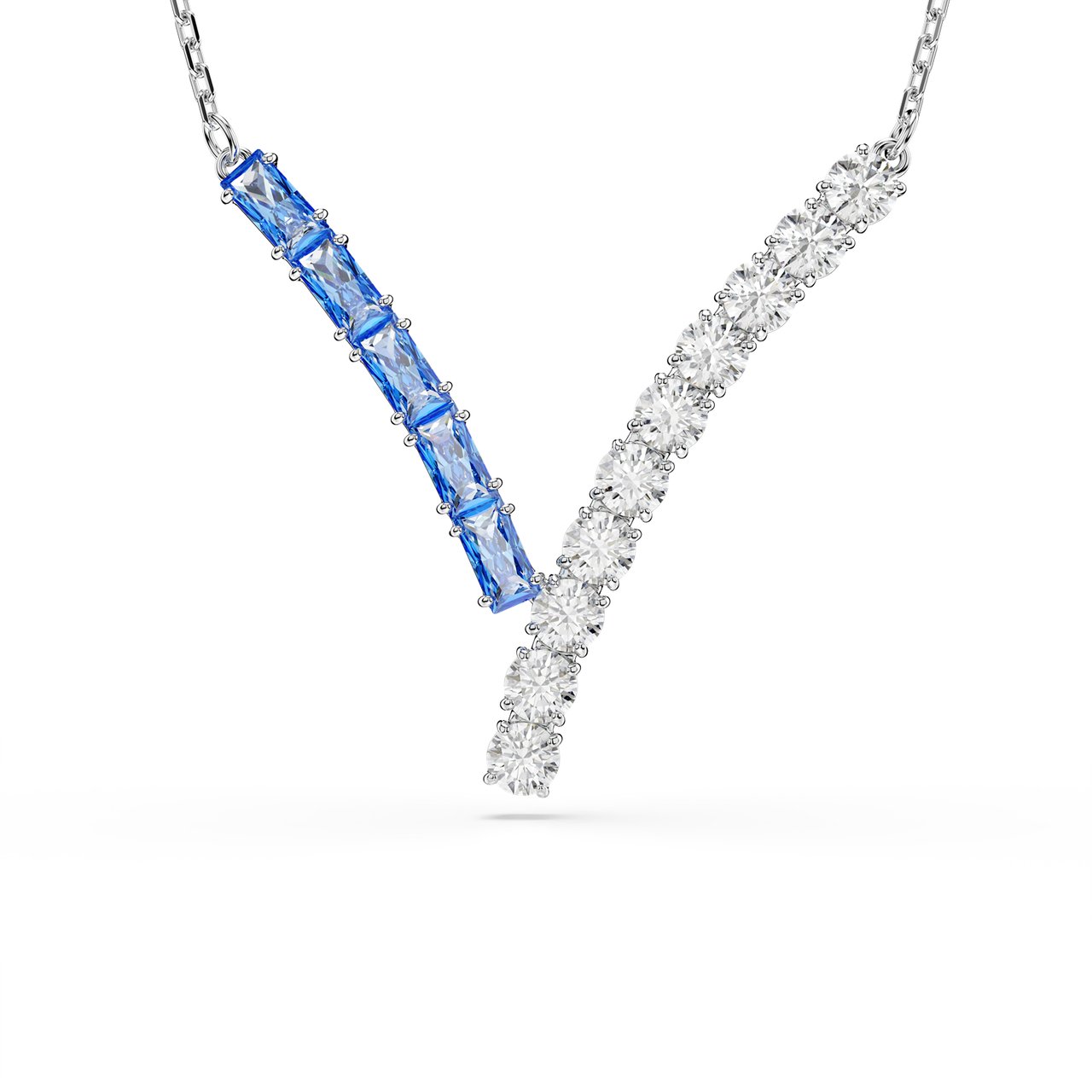 Swarovski Matrix Ketting met Kristal Divers