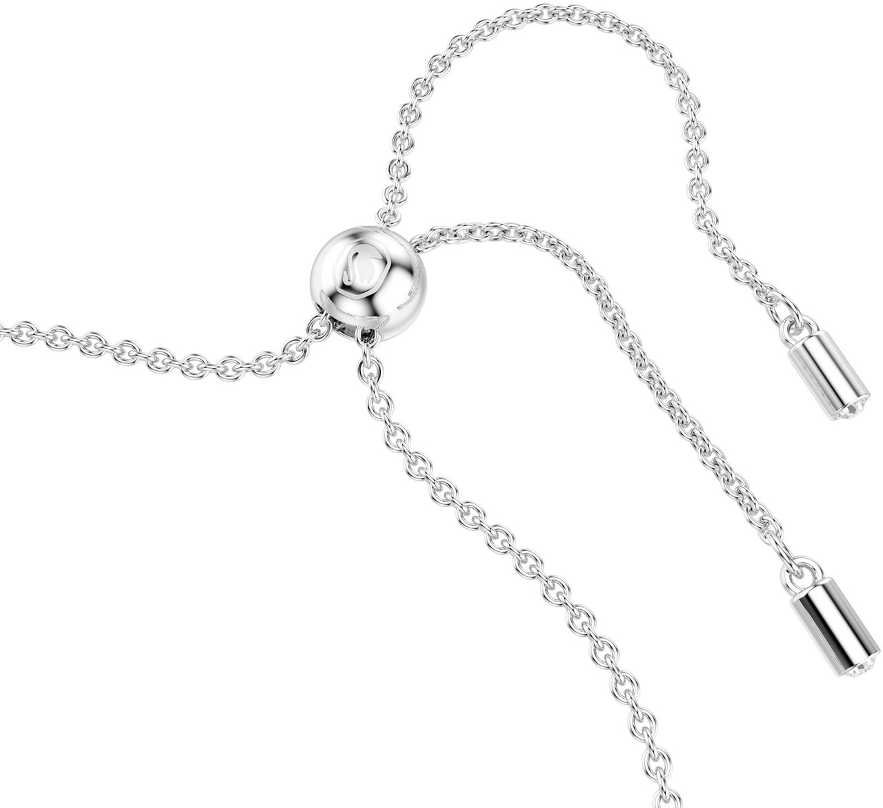 Swarovski Swarovski Armband 5732266 Matrix Zilverkleurig met Blauw en Wit Zilver