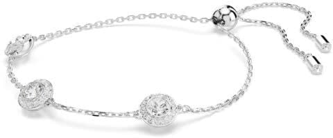 Swarovski Swarovski Armband 5732272 Una Zilverkleurig Witte Stenen 24cm Divers