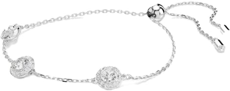 Swarovski Swarovski Armband 5732272 Una Zilverkleurig Witte Stenen 24cm Divers
