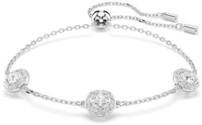 Swarovski Swarovski Armband 5732272 Una Zilverkleurig Witte Stenen 24cm Divers
