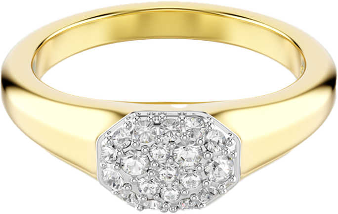 Swarovski Dextera Ring met Kristal Goud