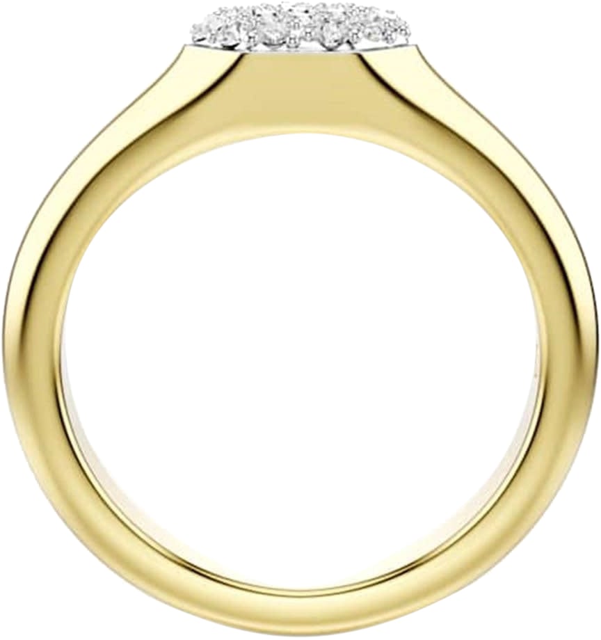 Swarovski Swarovski Ring 5732854 Dextera Goudkleurig met Kristal Goud