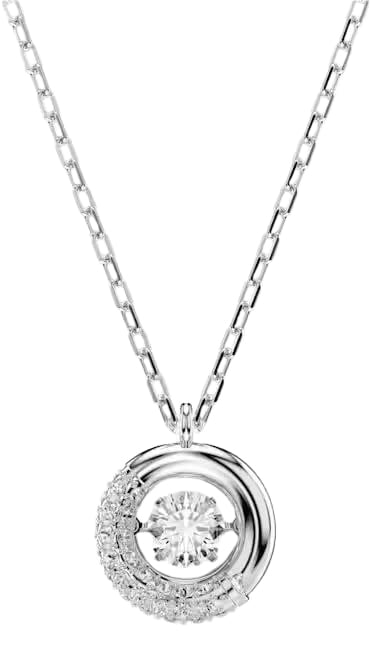 Swarovski Swarovski Collier 5733400 Dextera Zilverkleurig Rond Divers