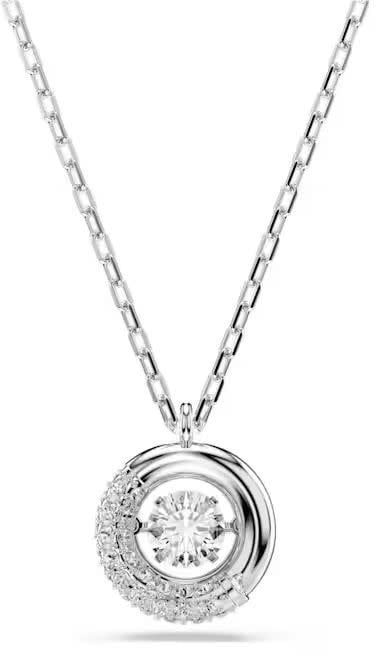 Swarovski Swarovski Collier 5733400 Dextera Zilverkleurig Rond Divers
