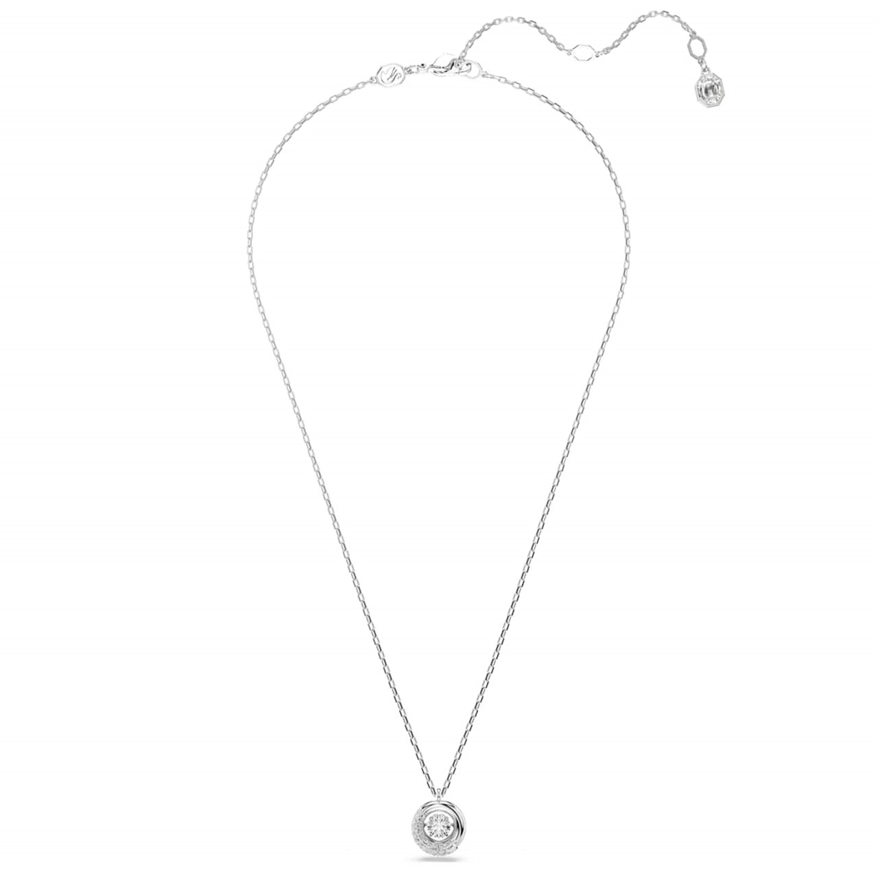 Swarovski Dextera Ketting met Kristal Zilver