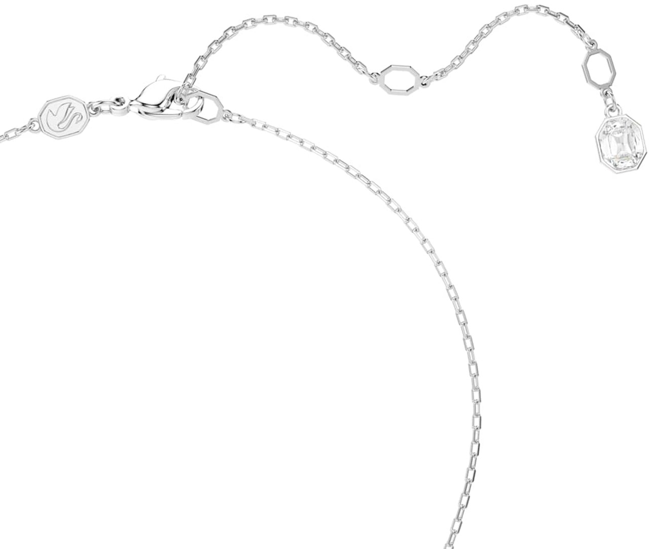 Swarovski Dextera Ketting met Kristal Zilver