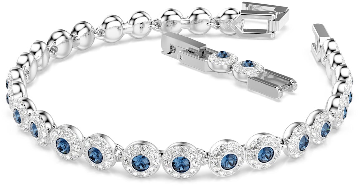 Swarovski Swarovski Armband 5733401 Una Angelic Zilverkleurig met Blauw 16.5-19cm Divers