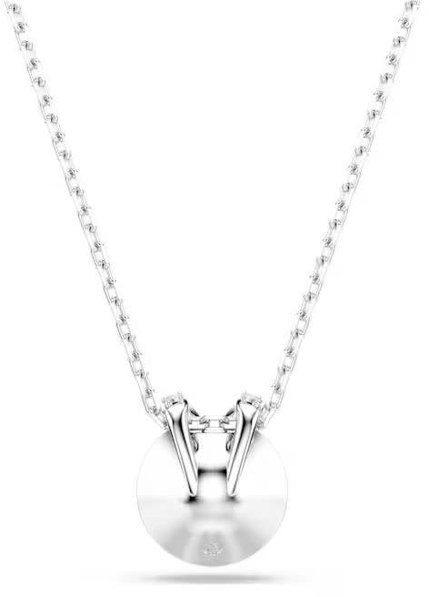 Swarovski Swarovski Collier 5734230 Bella Zilverkleurig met Roze Swarovskisteen 38-43cm Zilver
