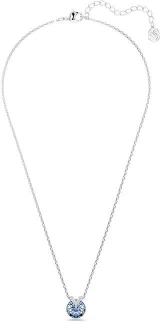 Swarovski Swarovski Collier 5734232 Bella Zilverkleurig met Blauwe Swarovskisteen 38-43cm Divers