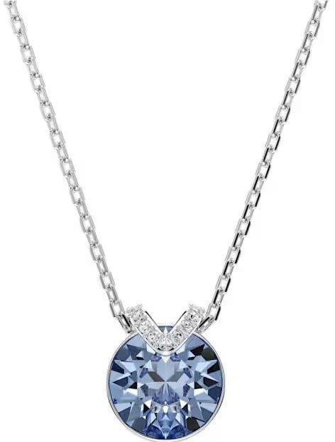 Swarovski Swarovski Collier 5734232 Bella Zilverkleurig met Blauwe Swarovskisteen 38-43cm Divers
