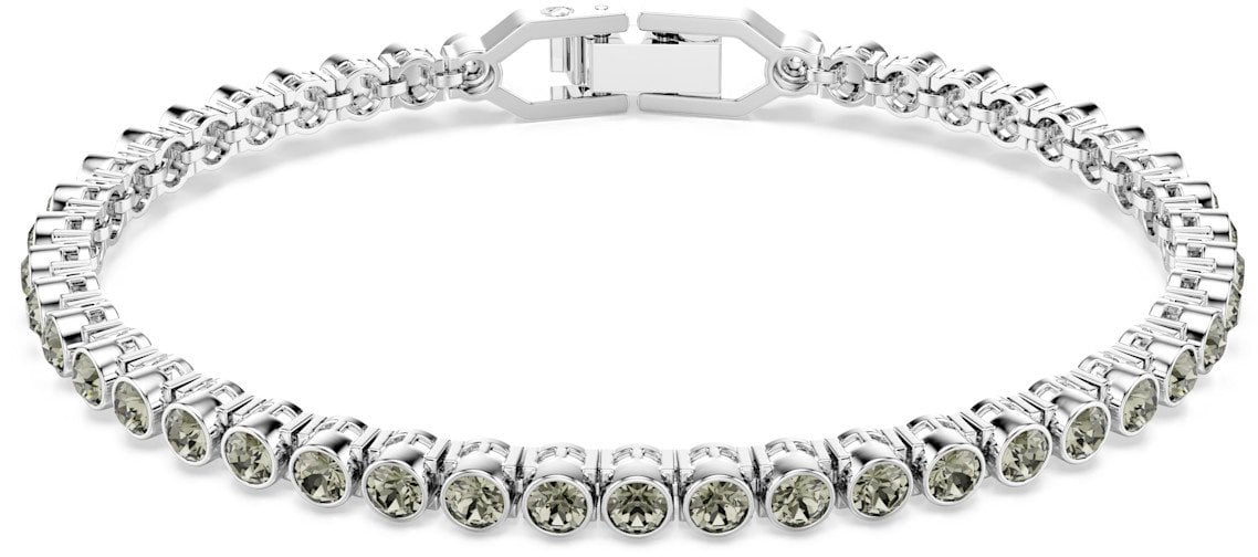 Swarovski Swarovski Armband 5734238 Imber Zilverkleurig met Groene Steentjes Divers