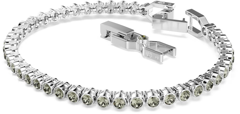 Swarovski Swarovski Armband 5734238 Imber Zilverkleurig met Groene Steentjes Divers