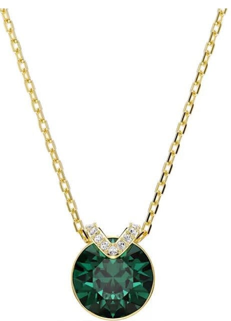 Swarovski Swarovski Collier 5735387 Bella Goudkleurige Plating met Groen 38-43cm Divers