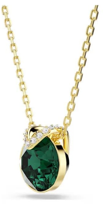 Swarovski Swarovski Collier 5735387 Bella Goudkleurige Plating met Groen 38-43cm Divers