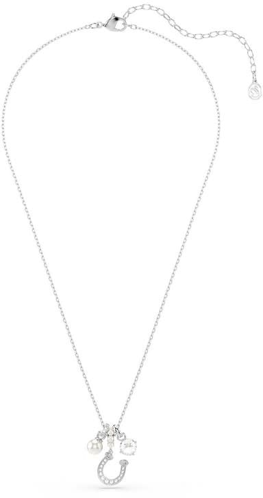 Swarovski Swarovski Symbolica 5736247 Symbolica Zilverkleurige Plating Bedels met Kristallen Zilver