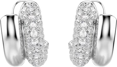 Swarovski Swarovski Oorbellen 5738197 Dextera Zilverkleurige Plating met Kristallen Zilver