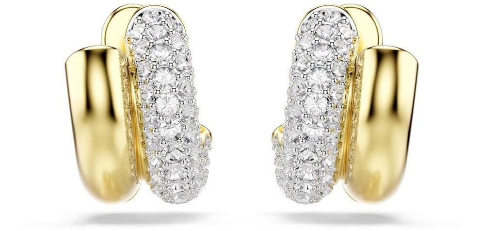 Swarovski Swarovski Oorbellen 5740735 Dextera Bi Color met Kristallen Goud