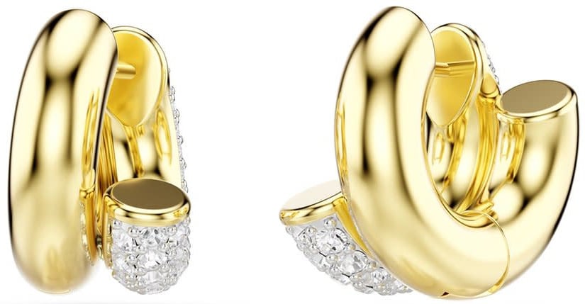 Swarovski Swarovski Oorbellen 5740735 Dextera Bi Color met Kristallen Goud