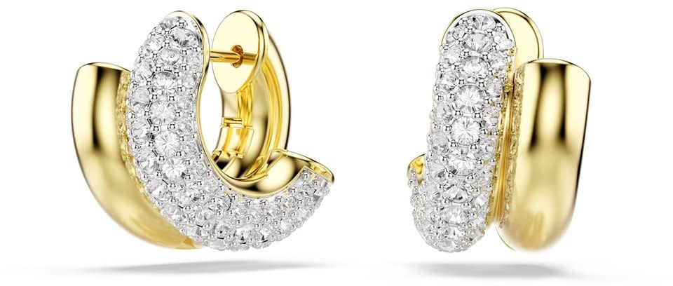 Swarovski Swarovski Oorbellen 5740735 Dextera Bi Color met Kristallen Goud